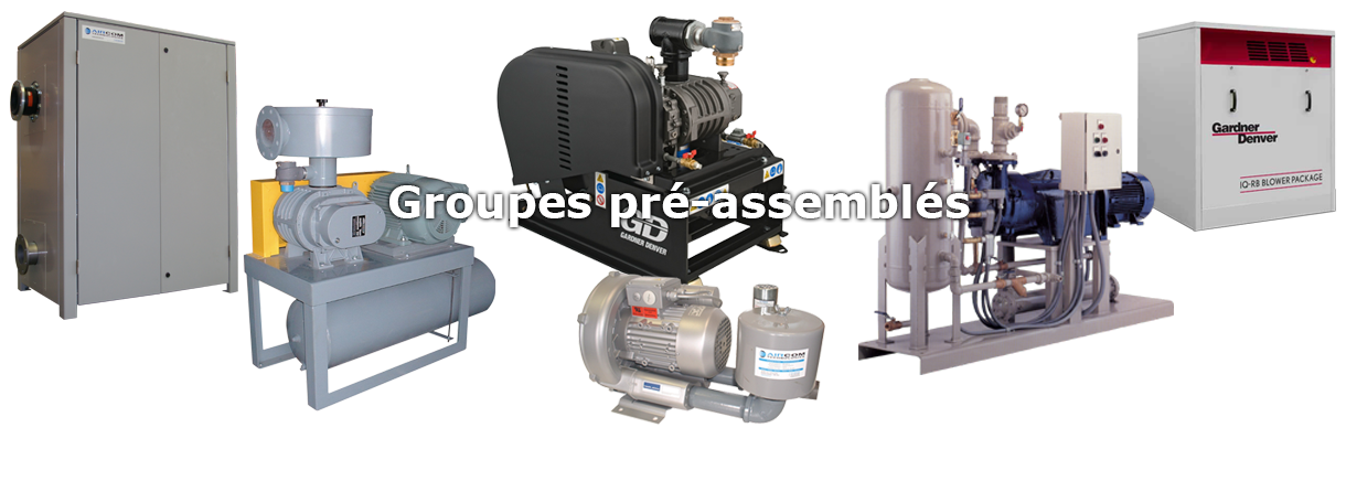 Diaporama groupes pré-assemblés Aircom Technologies de Montréal, Québec