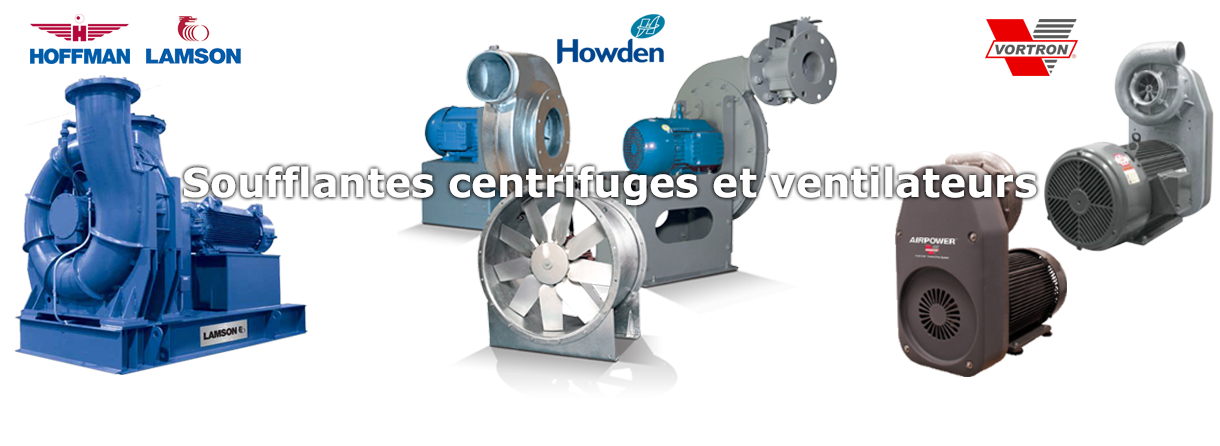 Diaporama soufflantes centrifuges Aircom Technologies de Montréal, Québec